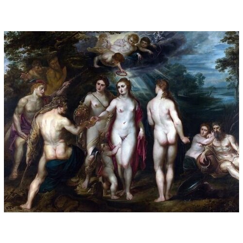 ����������� �� ������ ��� ������ (The Judgement of Paris) �2 ������ ����� ����� 52��. x 40��. 1760�