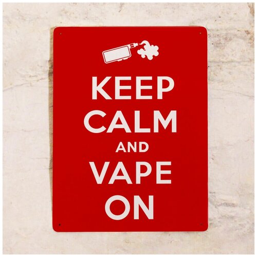 �������� �������� Keep calm and vape on, ������, 20�30 �� 842�