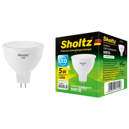   Sholtz  5 GU5.3 4200 MR16 220-240  330