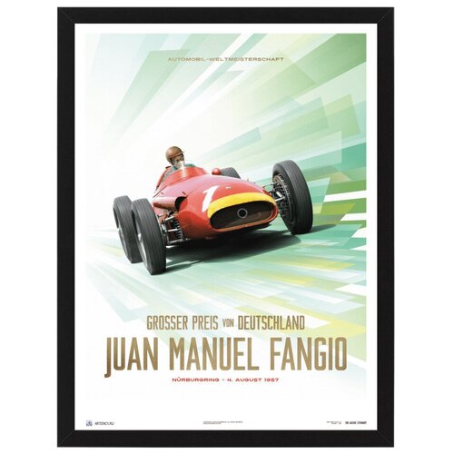 ������ � ����� Maserati 250F - Juan Manuel Fangio - 1957, 32 � 42 �� 4150�