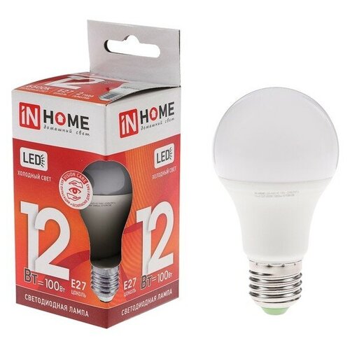    IN HOME LED-A60-VC, 27, 12 , 230 , 6500 , 1080 ,  210  IN HOME