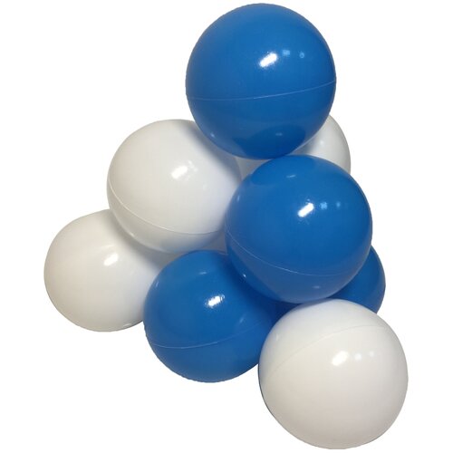 Комплект шариков Hotenok Облака (150 шт: голубой и белый) для сухого бассейна, sbh134-150 1280р