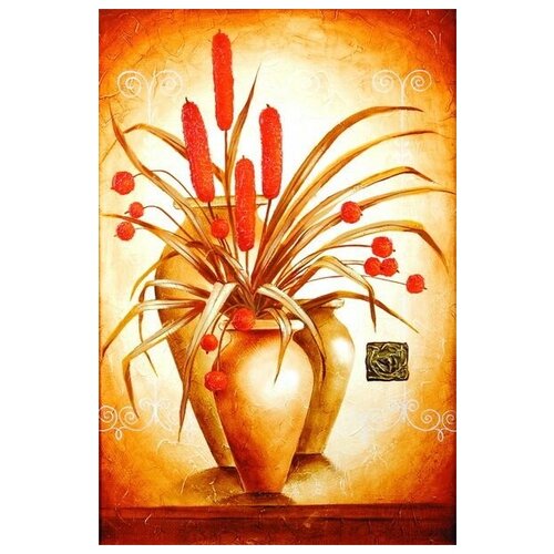        (Flowers in a vase) 7 50. x 75.,  2690   
