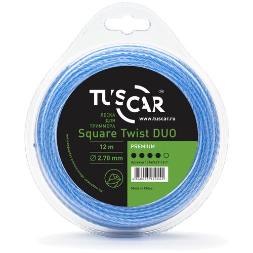    TUSCAR Square Twist DUO Premium, 2.70* 92 1699