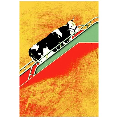 ������ �� ������ ������ (Cow) 30��. x 44��. 1330�