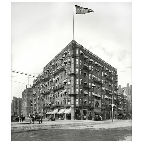       (Building in Boston) 1 40. x 46. 1630