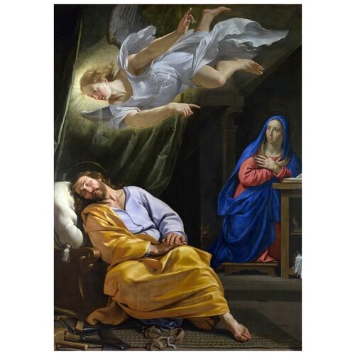 ����������� �� ������ ��� ������� ������ (The Dream of Saint Joseph) ������� ������ �� 50��. x 70��. 2540�