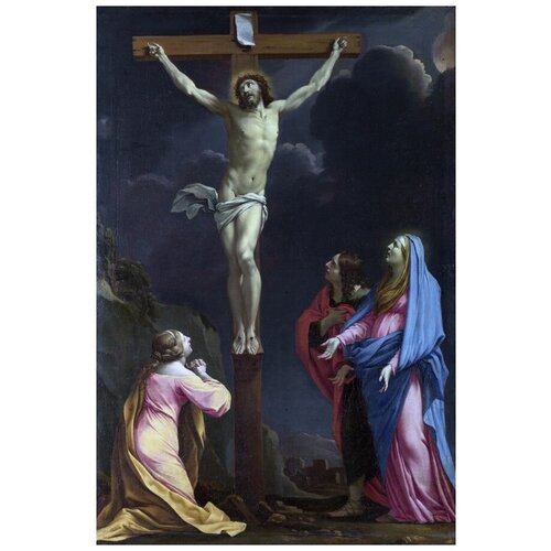        (Christ on the Cross with the Virgin and Saints)   40. x 60.,  1950   