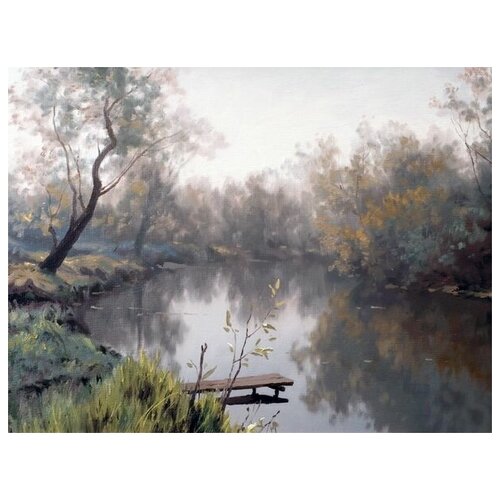        (The river in the woods) 11 53. x 40.,  1800   