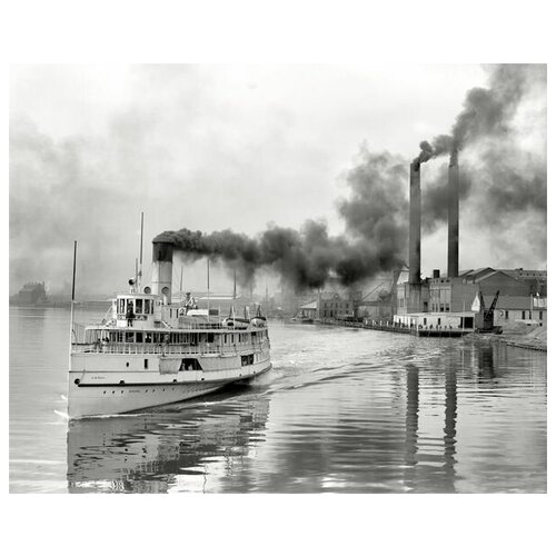         (Reflection of smoke from the steamer) 63. x 50.,  2360   
