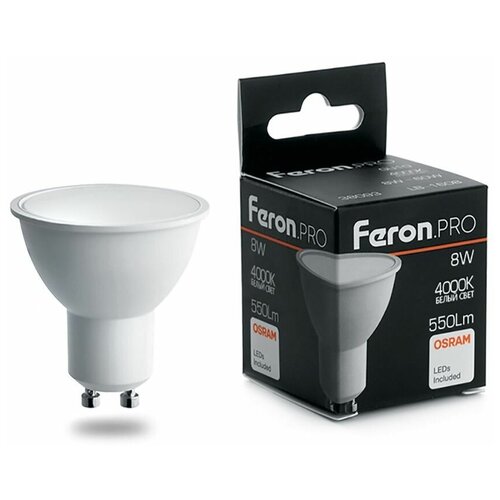   LED 8 230 GU10  Feron.PRO OSRAM | . 38093 | FERON (5. .) 1495