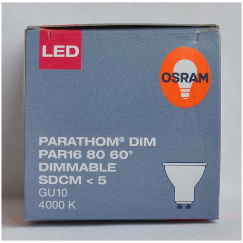 �������� ������������ OSRAM ����� PAR16 GU10 8,3�� 220� 550�� 4000� ������� ����� �����������, �������� 5�� 3318�