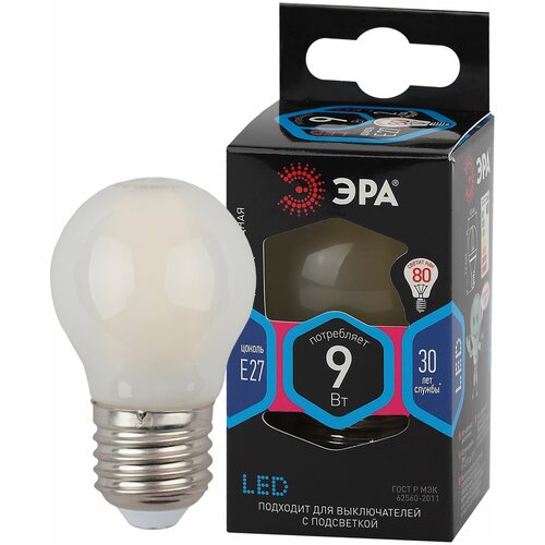  F-LED P45-9w-840-E27 frost  (,  , 9, , E27) (10/100/3600) 193