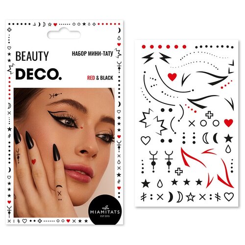    - `DECO.` by Miami tattoos (Red & Black),  627  DECO.