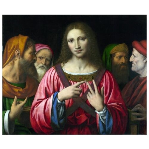        (Christ among the Doctors)   48. x 40.,  1680   