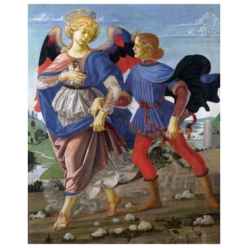        (Tobias and the Angel)    40. x 50.,  1710   