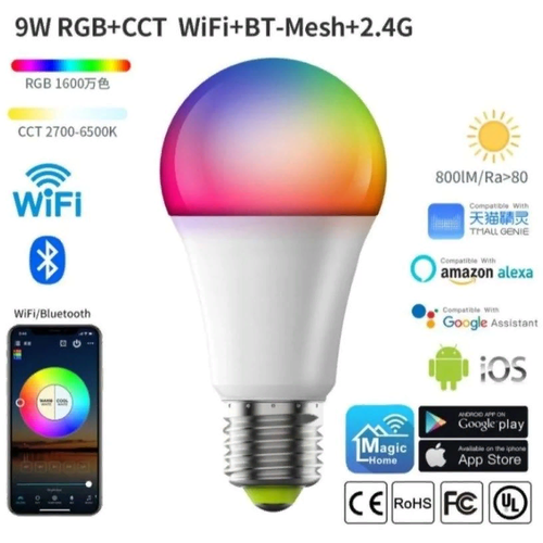   RGB  E27 9W  Wi-Fi,  469