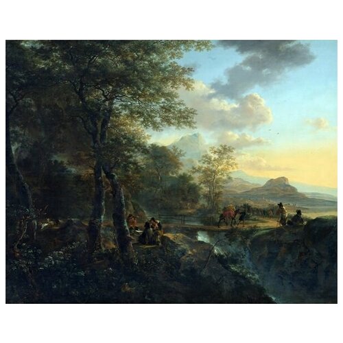      (Italian Landscape) 5 50. x 40. 1710