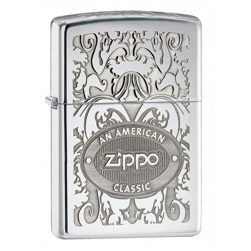  ZIPPO Crown Stamp   High Polish Chrome, /, , 38x13x57  7990