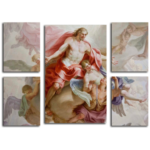    , Beautiful religious fresco/ 9673 ,  3141  