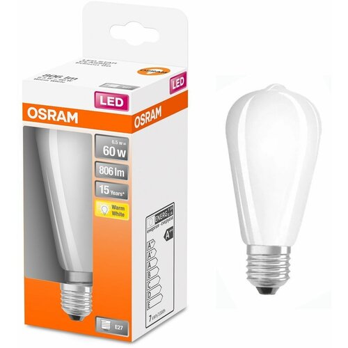   OSRAM Vintage ST64 6.5 230 E27 806 2700   ,  1 1029