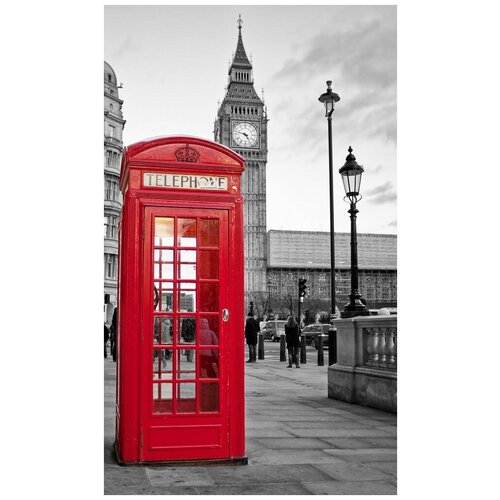         (Telephone booth in London) 3 30. x 50.,  1430   