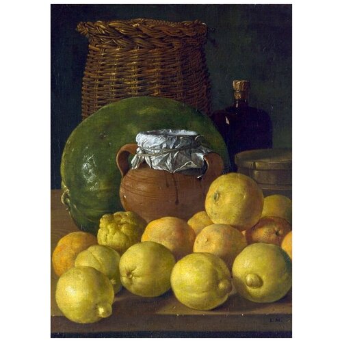         (Still Life with Lemons and Oranges)   30. x 41. 1260