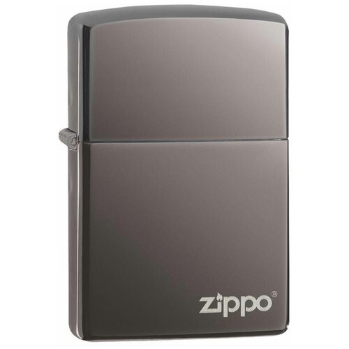    ZIPPO Classic 150ZL ZIPPO Logo   Black Ice 5950