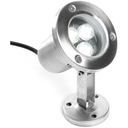 ��������� ���������� Feron LL-822, 3W, AC24V, �������������, 6400K, ��������, 80*80*130mm, IP68 1555�