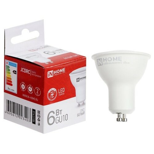   IN HOME LED-JCDRC-VC, 6 , 230 , GU10, 4000 , 530  643