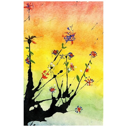 ������ �� ������ ������� ����� (Wildflowers) �2 30��. x 47��. 1390�