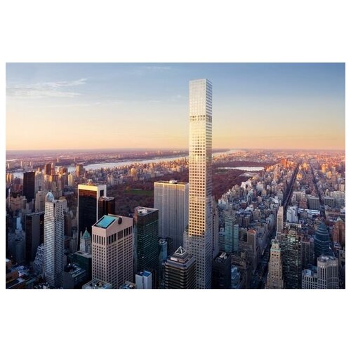 ������ �� ������ ���-���� �� ������ (New York at sunset) �2 60��. x 40��. 1950�