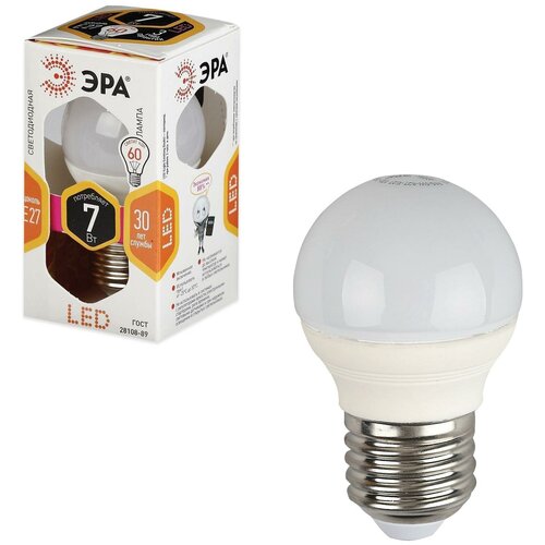   , 7 (60) ,  E27, ,   , 30000 ., LED smdP45-7w-827-E27 145