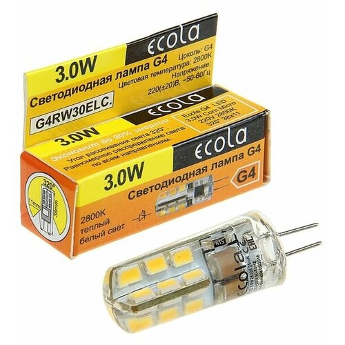   Ecola Corn Micro, G4, 3 , 2800 K, 320 , 4015  216