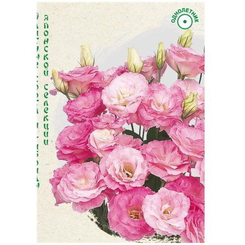 Семена цветов Эустома Мариачи мистический розовыйF1 (5 шт. семян) 240р