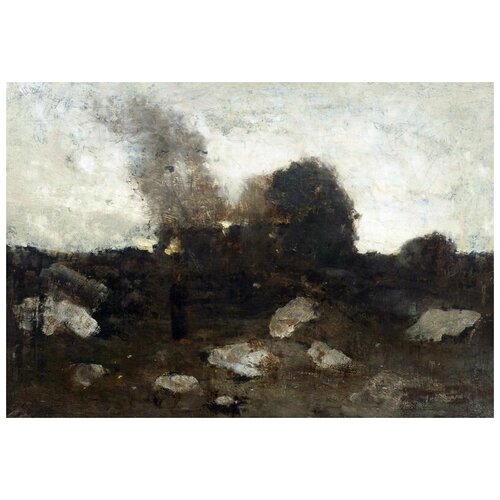        (Landscape at Daybreak) 2   58. x 40.,  1930   