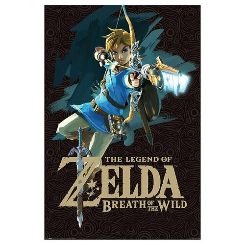   Pyramid Maxi Poster: The Legend of Zelda: Breath Of The Wild (Game Cover),  590  Pyramid International