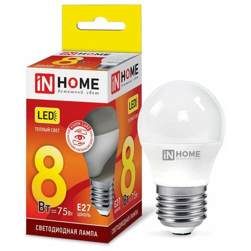    LED--VC 8 230 E27 3000 720 IN HOME 4690612020563 (40. .),  2880  IN HOME