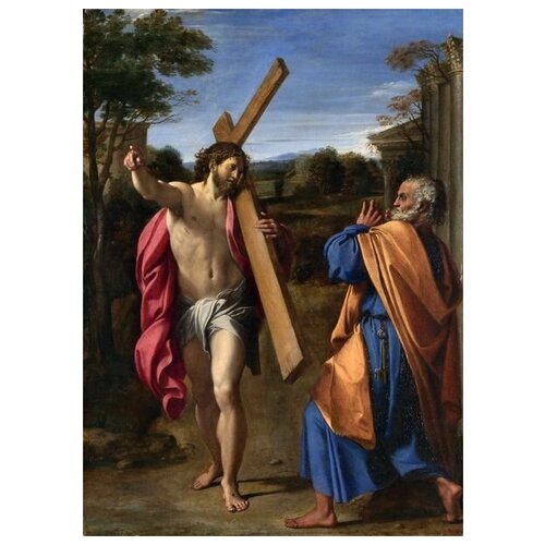       (Christ appearing to Saint Peter on the Appian Way)   30. x 42.,  1270   