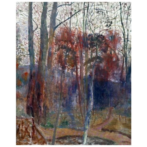 ����������� �� ������ ������� � ����� (Trees in Bievres) ����� ������ 30��. x 37��. 1190�