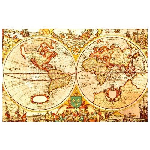 ������ �� ������ ��������� ����� (Old map) �1 47��. x 30��. 1390�