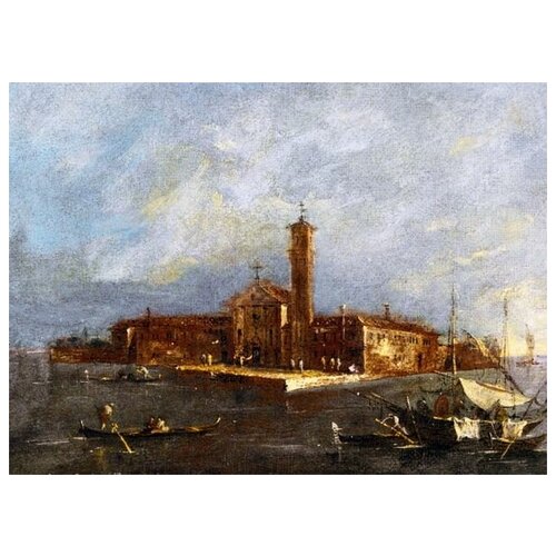       -   (A View of the Island of Santa Maria delle Grazie)   55. x 40. 1830