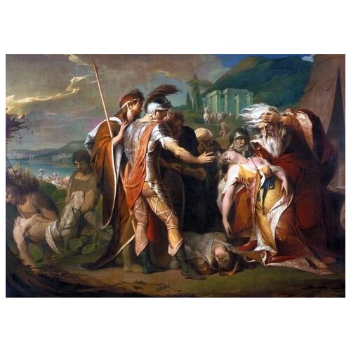      .      (King Lear Weeping over the Dead Body of Cordelia)   56. x 40.,  1870   