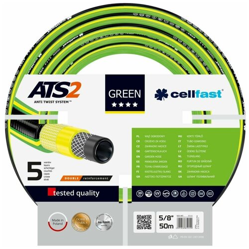   (5/8''; 50 ) Cellfast GREEN ATS2     , , , ,  14010