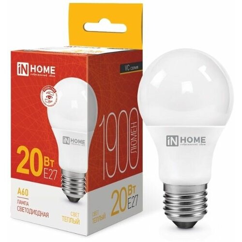   LED A60 VC 20  3000   ,  E27 1900 IN HOME 1 289