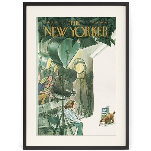 ������ �� ����� � �������� ���-������ (The New Yorker) � ������� 1972 ���� 90 x 60 �� � ������ 1690�