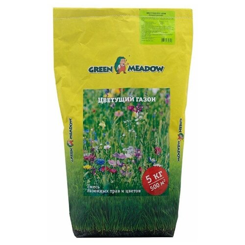 Семена газона GREEN MEADOW Цветущий (мавританский) газон 5 кг 5681р