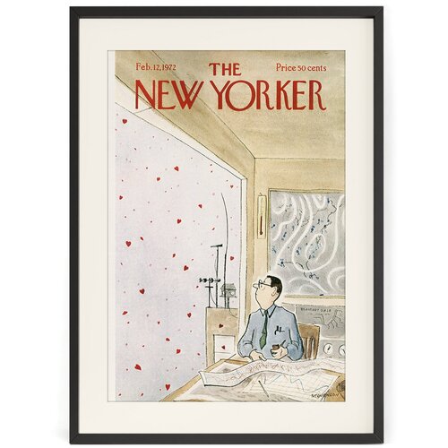 ������ �� ����� � �������� ���-������ (The New Yorker) 1972 ���� �� ���������� 70 x 50 �� � ������ 1250�