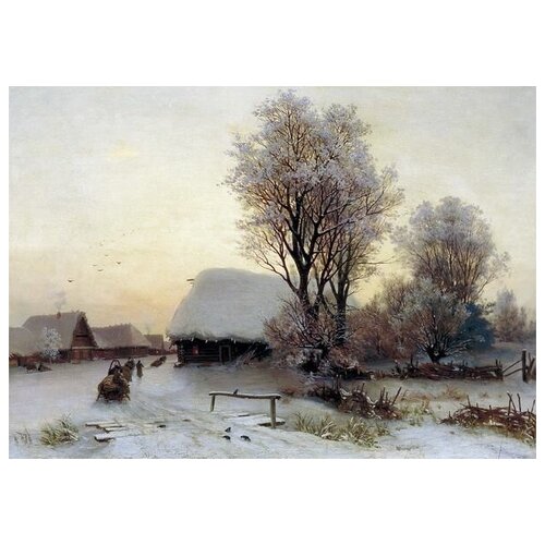       (Winter Evening) 1   57. x 40.,  1880   