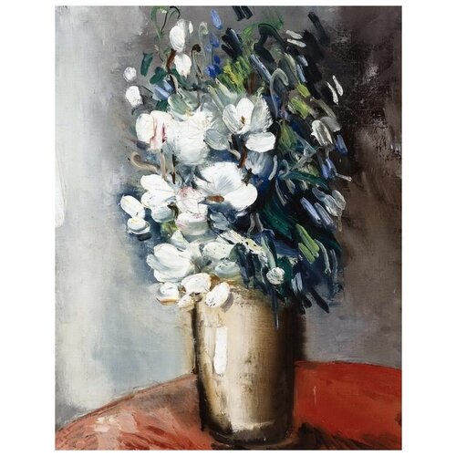 ����������� �� ������ ����� � ����� ���� (Bouquet in white vase) �4 ������� ����� 40��. x 51��. 1750�